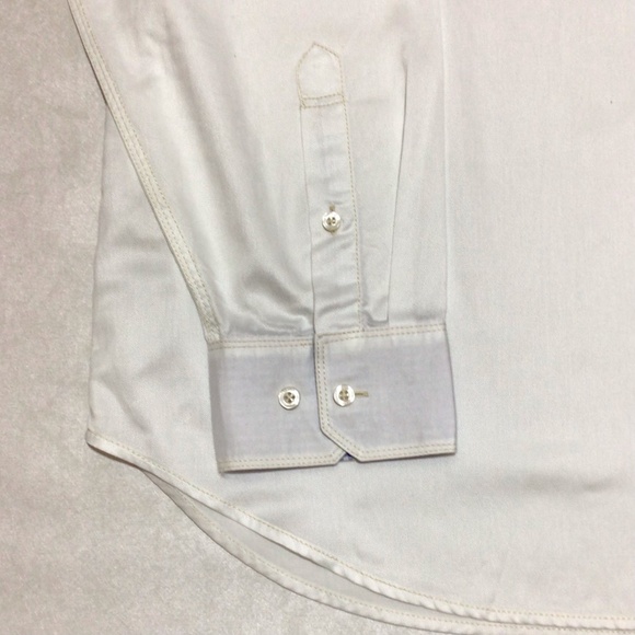 Tommy Bahama Jeans Island Crafted White Long Sleeve Button Down Shirt, Size 2XT. - Picture 6 of 12